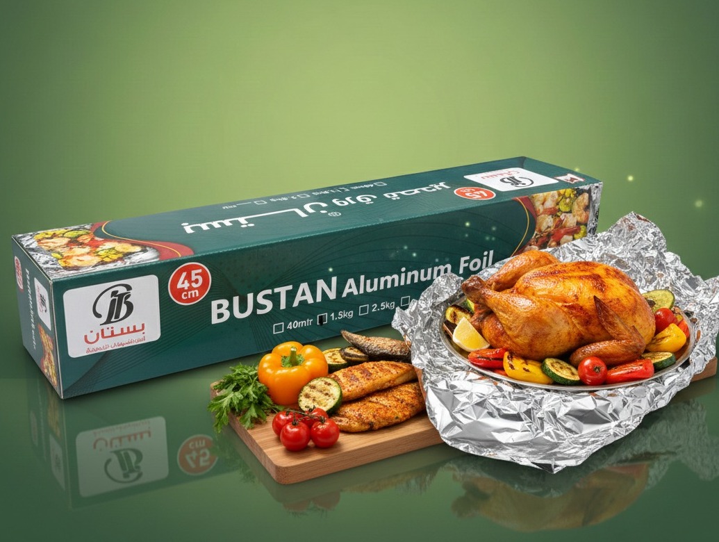 بوستان ورق ألمنيوم 45 سم – 1.5 كجم