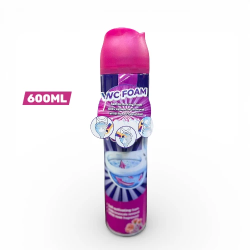 منظف المرحاض سمارت أكتيف رغوي برائحة الورد البري – 600 مل