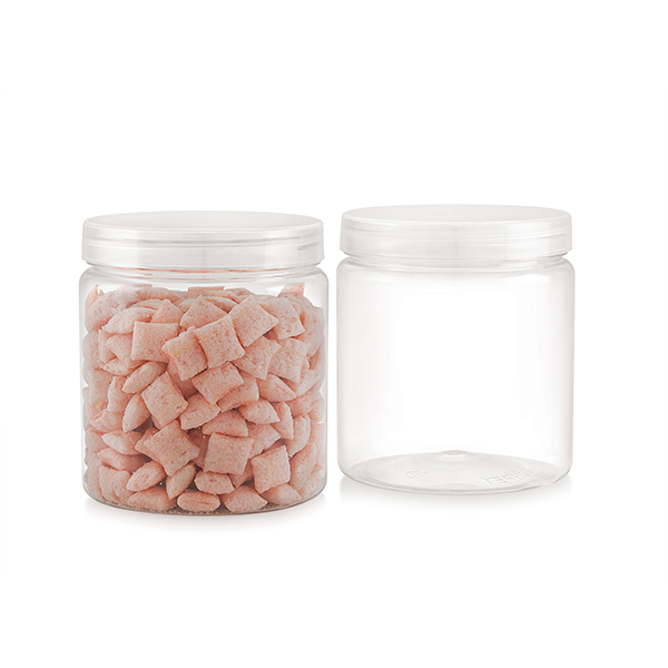 عبوة PET بغطاء شفاف 1500 مل – عبوة 2 قطعة