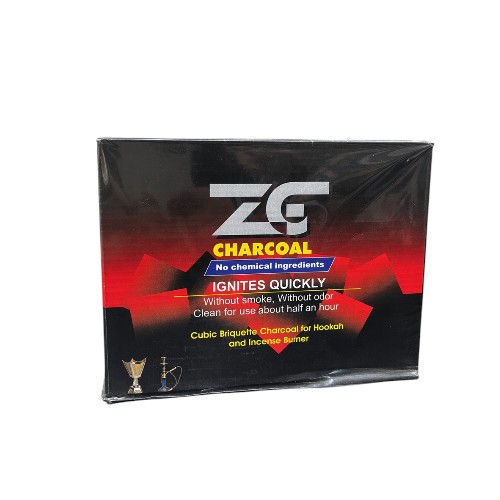فحم ZG وزن 1 كجم – فحم بخور / شيشة / أرجيلة