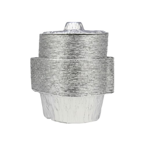 صحن ألمنيوم رقم 34 – عبوة 25 قطعة