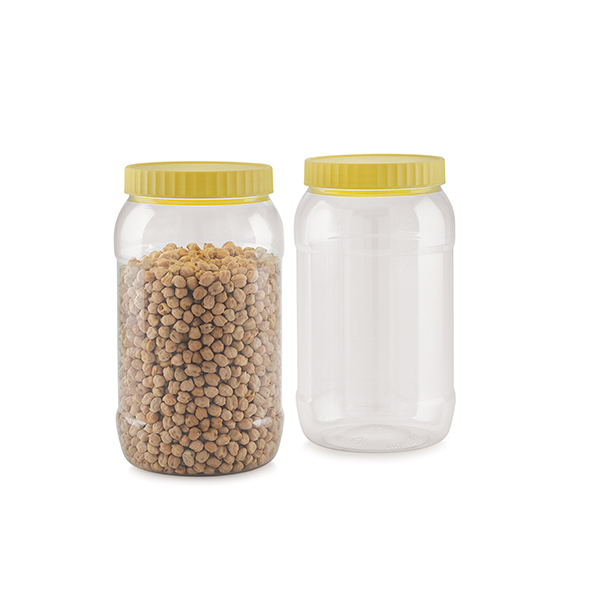 عبوة بلاستيك PET دائرية 2000 مل