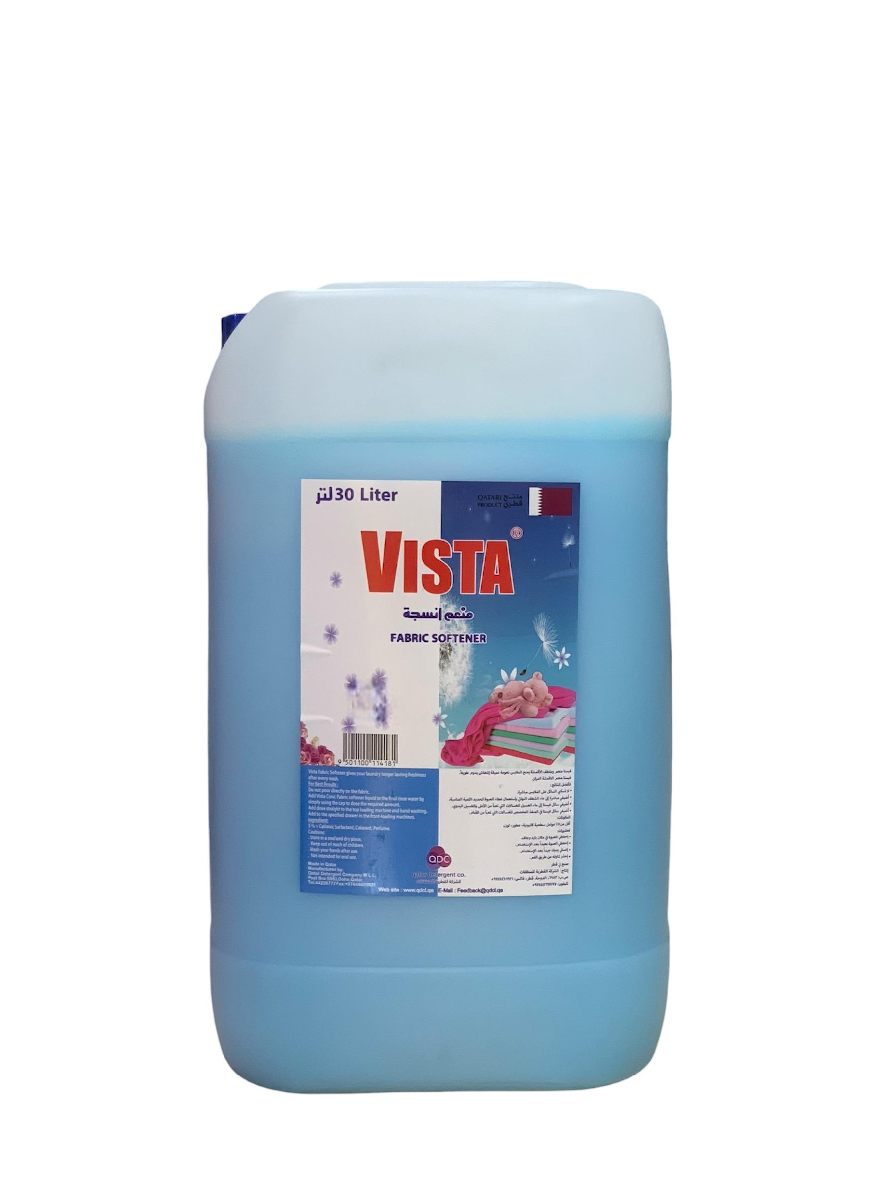 منعّم أقمشة فيستا أزرق – 30 لتر