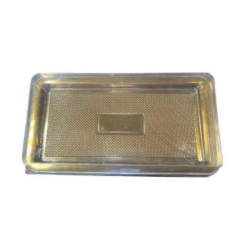 علبة كيك ذهبية مستطيلة كبيرة 50 × 49 × 46 سم – JS0061 – عبوة 3 قطع