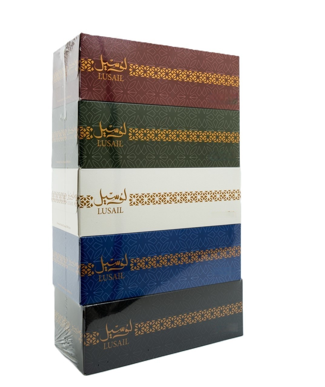 مناديل لوسيل ألوان متنوعة – عبوة 5 حبات